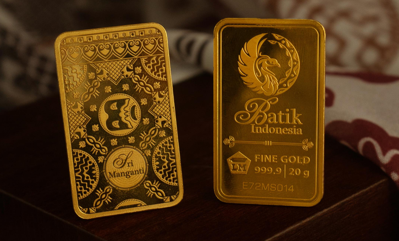 Emas Batangan Batik Seri III – 20 gram