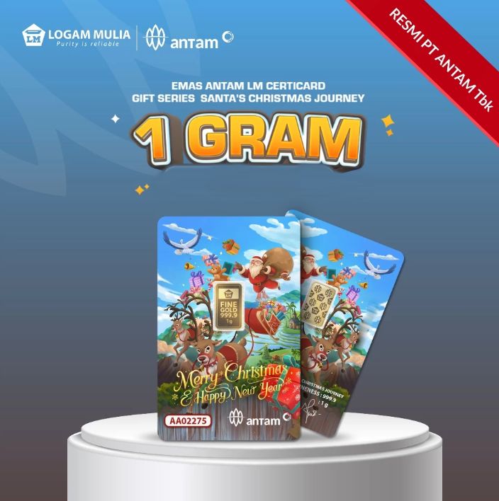 Emas Batangan Gift Series Christmas Eve – 1gr